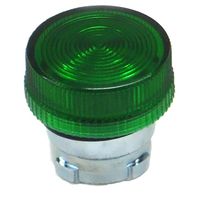 Show details for  22mm Lamp Head Only, Green