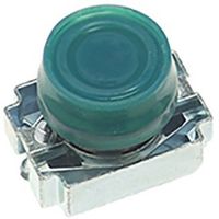 Show details for  22.5mm Metal Booted Push Button with Collar, Green, IP65