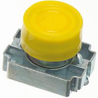 Show details for  Metal 22.5mm Booted Push-Button + Collar (IP65) - Yellow
