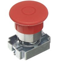 Show details for  Metal 22mm Emergency Stop Button with Collar, Push/Pull 'Latching', IP65