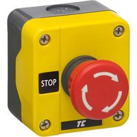 Show details for  Plastic Boxed Emergency Stop Station (IP65) Twist Release + 1N/C
