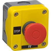 Show details for  Plastic Boxed Emergency Stop Station (IP65) Pull Release + 2N/C