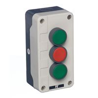 Show details for  3 Position Plastic (IP65) Green / Red / Green + 2N/O + 1N/C