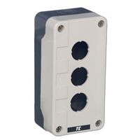 Show details for  3 Hole Plastic Empty Control Station (IP65)