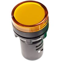 Show details for  22mm LED Pilot Lamp (IP65) - Amber 24V AC/DC