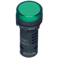 Show details for  22mm LED With Lamp Test Facility (IP65) - Green 24V AC