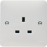 Show details for  13A Unswitched Socket, 1 Gang, White, Sollysta Range