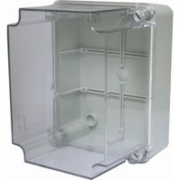 Show details for  ABS Insulated Adaptable Boxes with Clear Polycarbonate Door, 320mm x 240mm x 135mm, IP67
