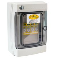 Show details for  Surge Protection Device in Enclosure, Type 2/3, 40kA, 3 Phase, IP65