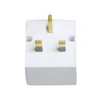 Show details for  13A 2 Way Unfused Adaptor White
