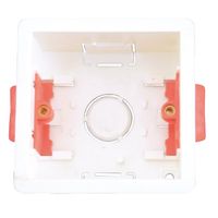 Show details for  1 Gang 47mm Dry Lining Box White