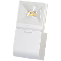 Show details for  10W LED Compact Floodlight Single Flood, 4000K, 840lm, IP55, White