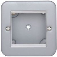 Show details for  Metal Clad Module Frmae, 1 Gang, 2 Module, EuroMod Range