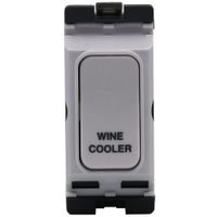 Show details for 20A 1 Way Double Pole Grid Switch 'Wine Cooler', White, White Trim, Sollysta Range