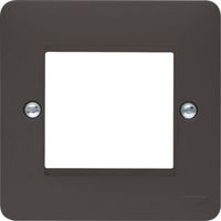 Show details for  Sollysta Euro Style Accommodation Plate, 2 Module, Grey