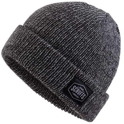 Scruffs Knitted Thinsulate Work Beanie Hat Black - One Size