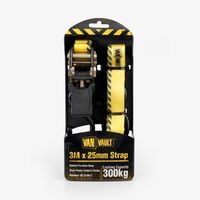 Show details for  25mm x 5m Ratchet Strap