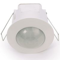 Show details for  Balearic Recessed Occupancy Detector, 360°, 6m, IP20, White