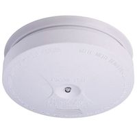 Show details for  Battery Operated Smoke Detector, White