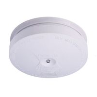 Show details for Battery Operated Smoke Detector, White