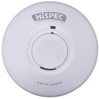 Show details for  Interconnectable Mains Smoke Detector, White