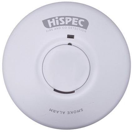 Hssa Pe Hispec Interconnectable Mains Smoke Detector White Yesss