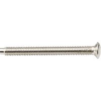 Show details for  Raised Head Countersunk Electrical Socket Screw, M3.5 x 35mm, Nickel Plated