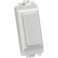 Show details for  Blank Grid Module, White