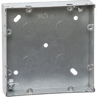 Show details for  6-8 Gang 35mm Galvanised Steel Box