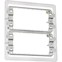 Show details for  6-8 Gang Grid Mounting Frame For Screwless