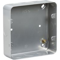 Show details for  Metalclad Surface Mount Back Box, 6 Gang/8 Gang