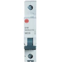 Show details for 10A MCB, 1 Pole, C Curve, 6kA