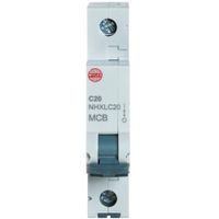 Show details for  20A MCB, 1 Pole, C Curve, 6kA