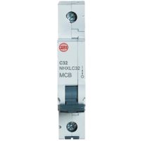 Show details for  32A MCB, 1 Pole, Type C, 6kA