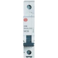 Show details for  50A MCB, 1 Pole, C Curve, 6kA