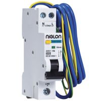 Show details for  10A 30ma Single Pole & Neutral 6ka B Curve RCBO - Standard Height - 1 Module