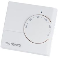 Show details for  Electronic Room Thermostat, White