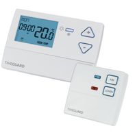 Show details for  Wireless Programmable Room Thermostat, 7 Day, White