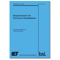 Show details for  18th Edition IET Wiring Regulations