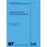 Show details for  18th Edition IET Wiring Regulations