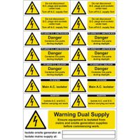 Adesivo Per Finestra ‘Opzioni Di Pagamento’ 300x100 Mm – Vinile Nero Resistente – V Safety 72057AX-W