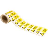 Show details for  Warning Isolate Elsewhere Label - (250 Roll SAV) 75 x 25mm