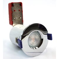 Show details for  FireRated Downlight Fixed GU10 IP20 Chrome