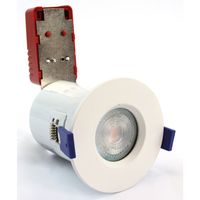 Show details for  FireRated Downlight Fixed GU10 IP65 White