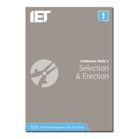 Show details for  18th Edition IET Guidance Note 1: Selection & Erection
