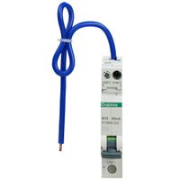 Show details for  10A Miniature RCBO, 1 Pole + Neutral, Type A, B Curve, 30mA, 6kA