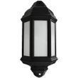 Show details for  7W LED Half Lantern, 3000K, 510lm, Black, IP44