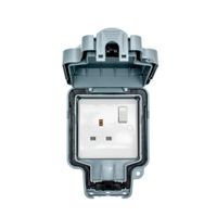 Show details for 13A Switched Lockable Socket, 1 Gang, IP66