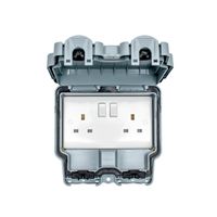 Show details for  13A Switched Lockable Socket, 2 Gang, IP66