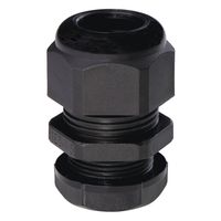 Show details for  Dome Top Gland (13 - 18mm) - Black [Pack of 10]